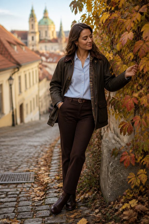 casual elegance with layers