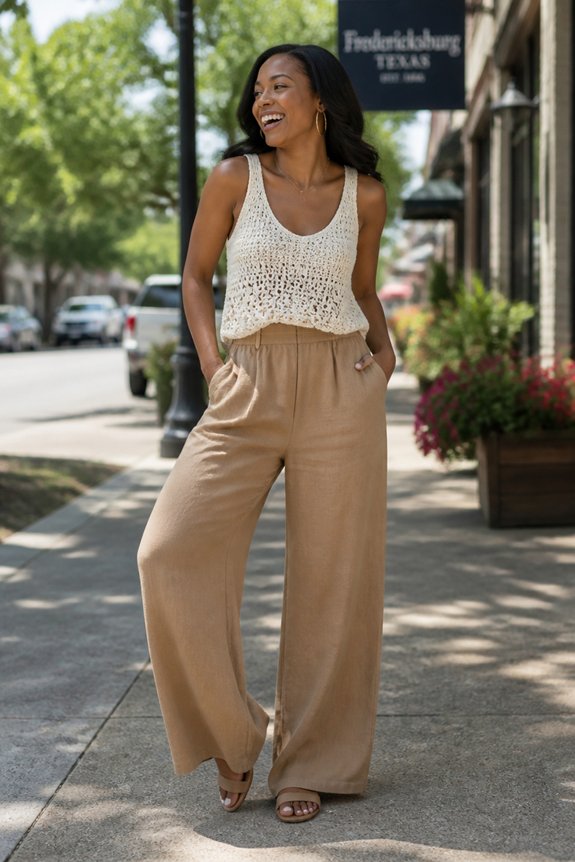 casual elegant summer outfit