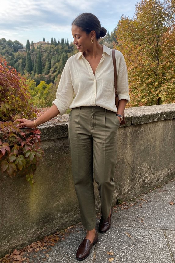 casual elegant summer outfit
