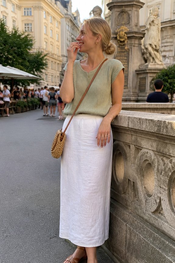 casual elegant summer outfit