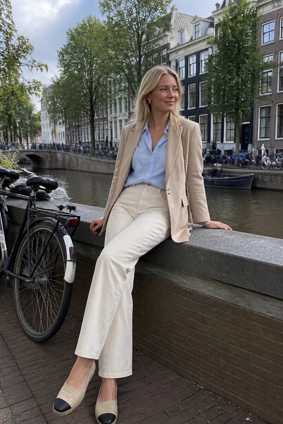 casual elegant summer outfit