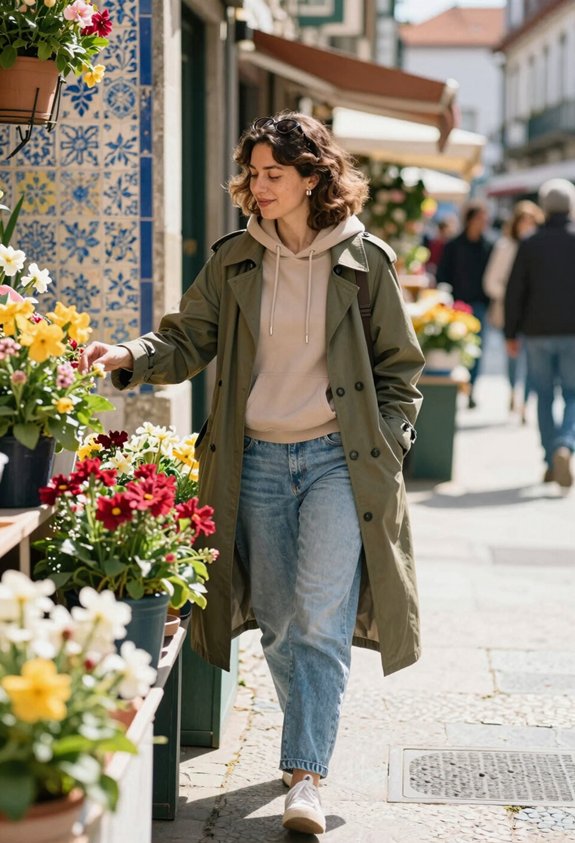 casual layered autumn outfit