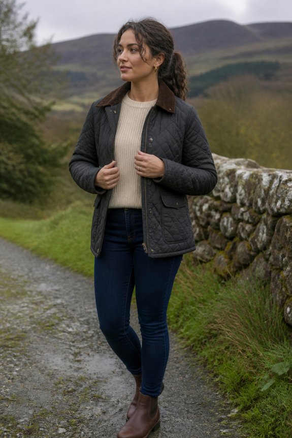 casual layered autumn outfit