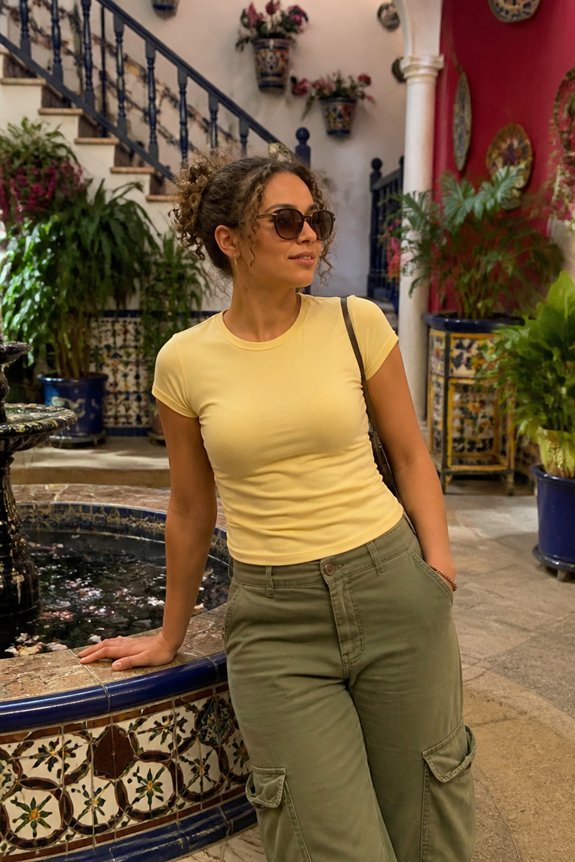 casual lemon style outfit
