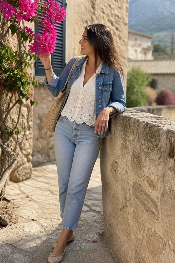 casual mallorca layered look