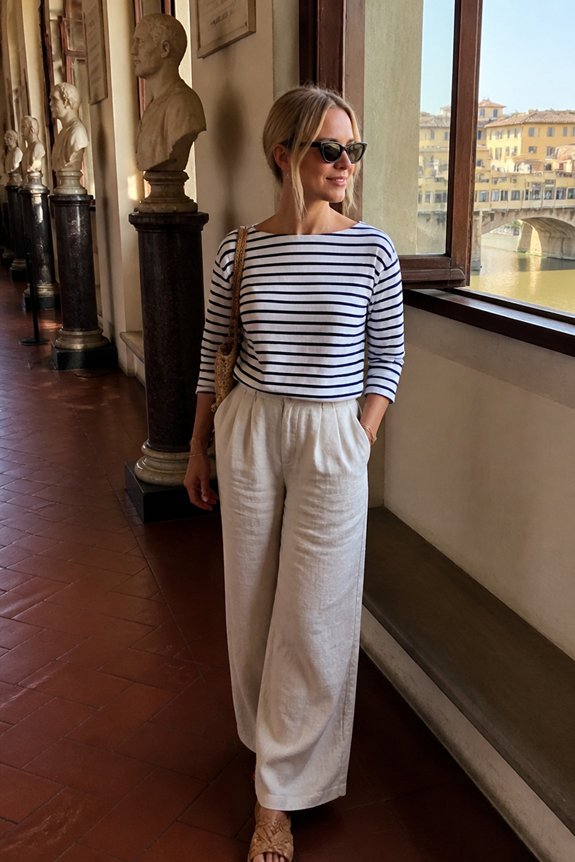 casual nautical summer look
