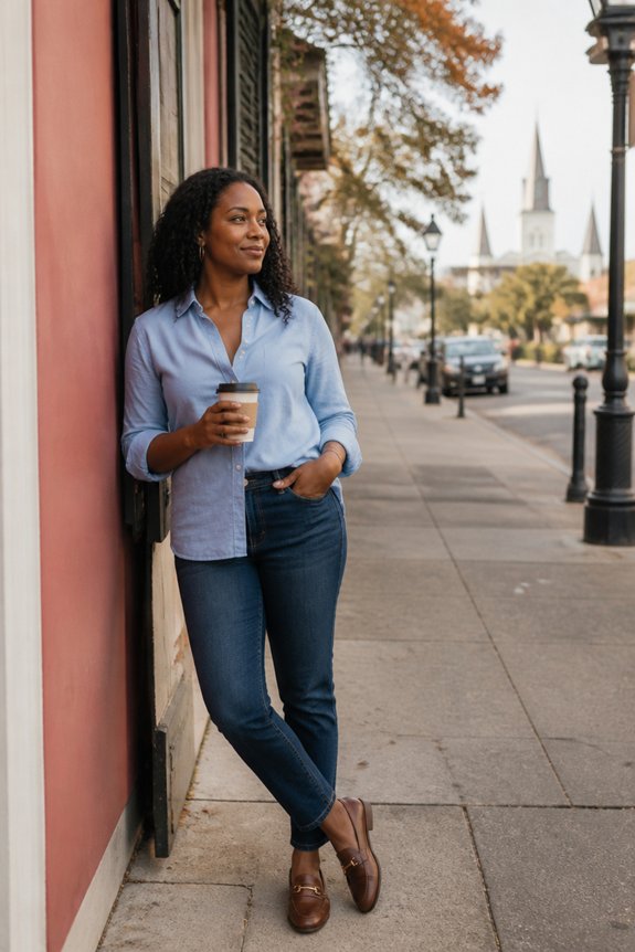 casual october outfit inspiration