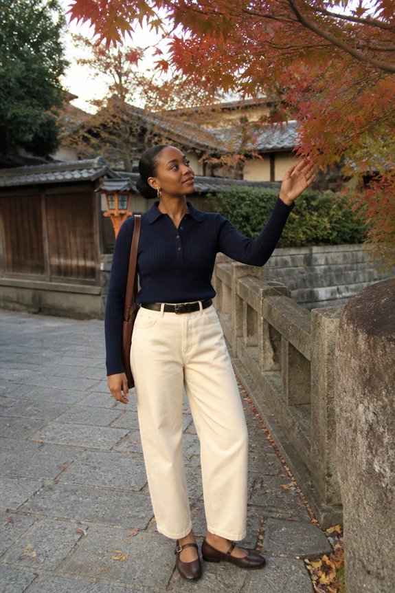 casual october outfit style