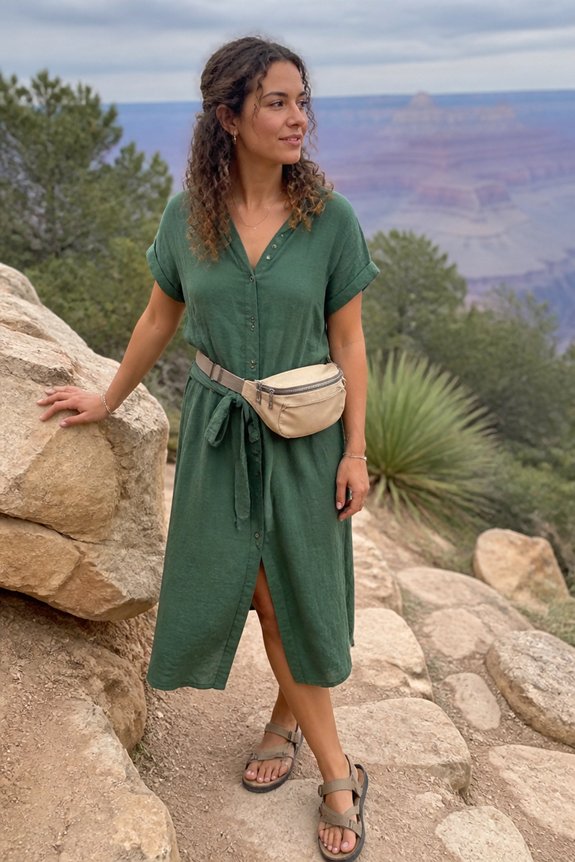 casual outdoor adventure style