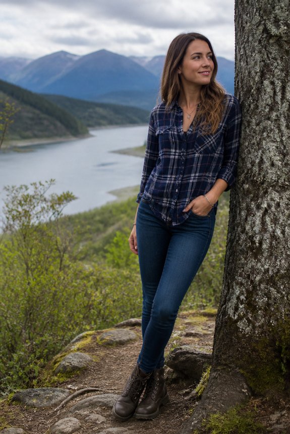 casual outdoor fall look