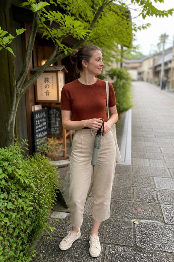 casual rain ready summer style