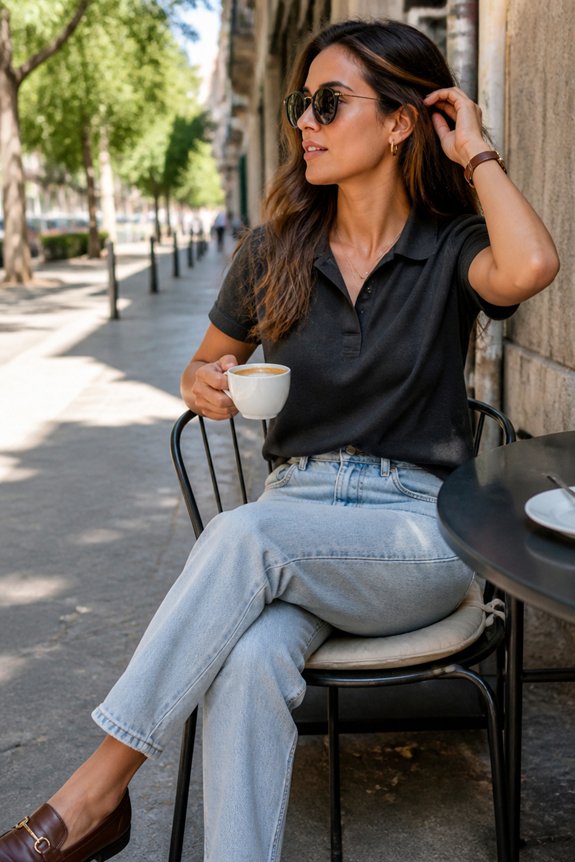 casual stylish comfortable outfit