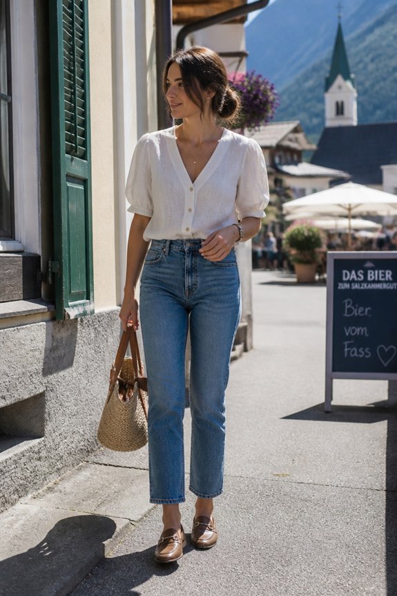 casual summer chic ensemble