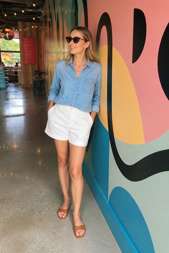 casual summer chic ensemble