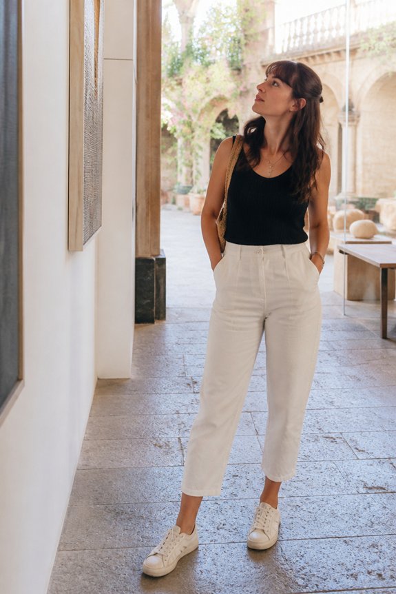 casual summer chic outfit