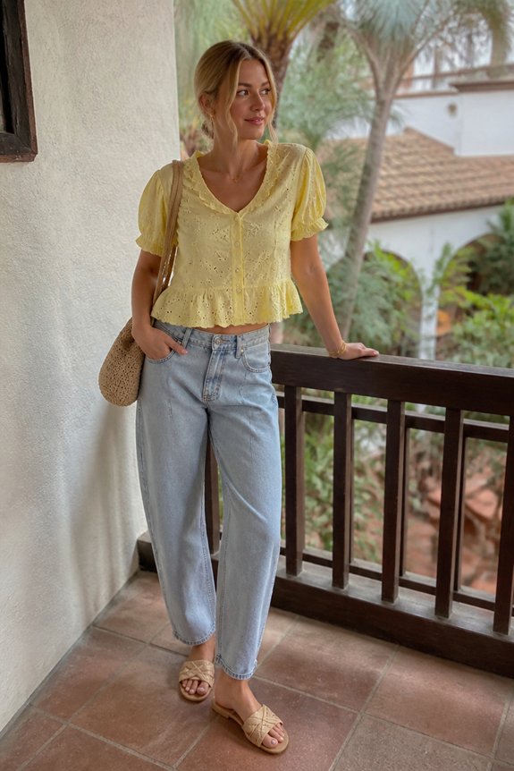 casual summer chic outfit