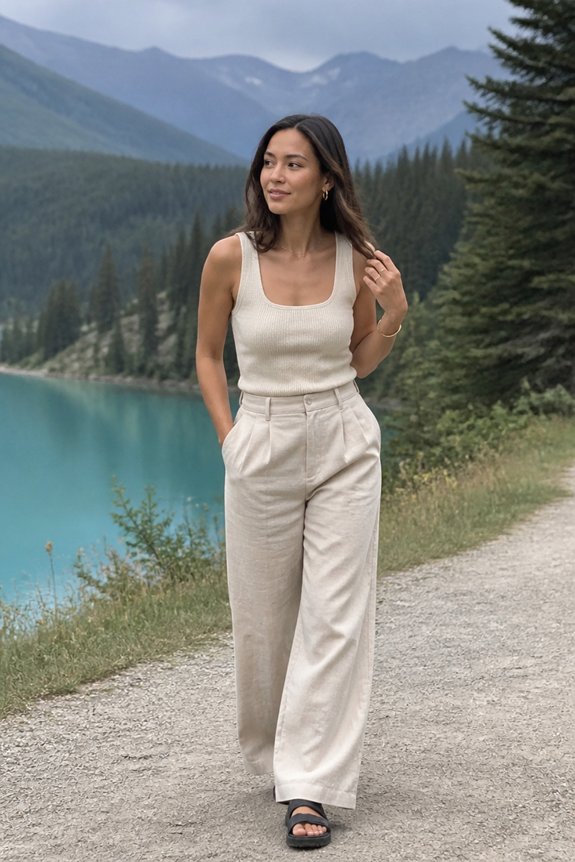 casual summer comfort outfit