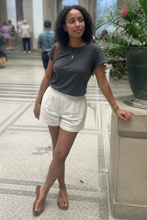 casual summer lightweight outfit