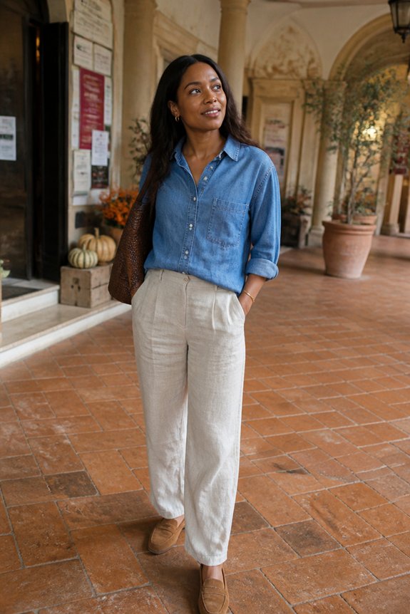 casual summer outfit ensemble