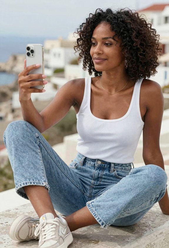 casual summer style ensemble