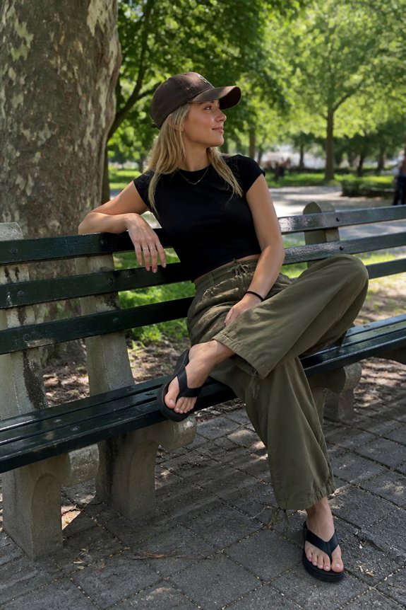 casual sun ready outfit