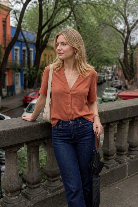 casual terracotta outfit essentials