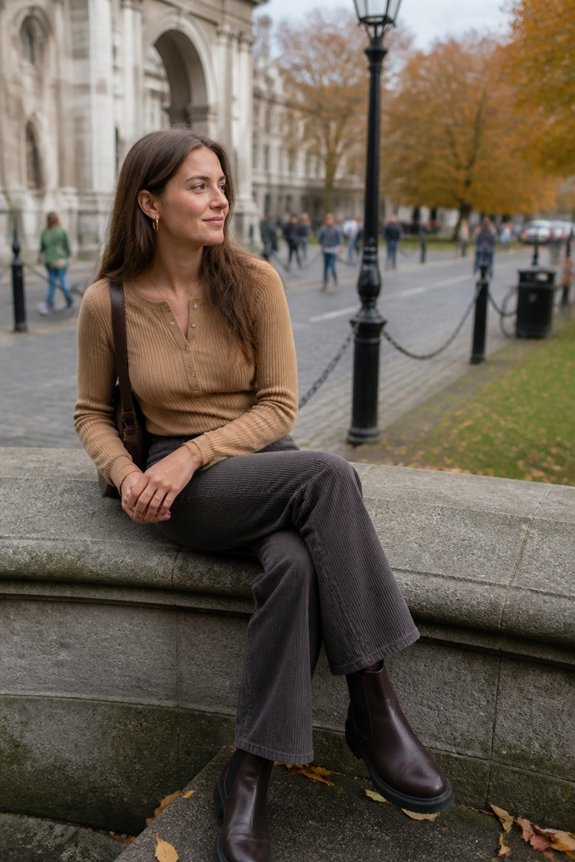 casual warm urban outfit