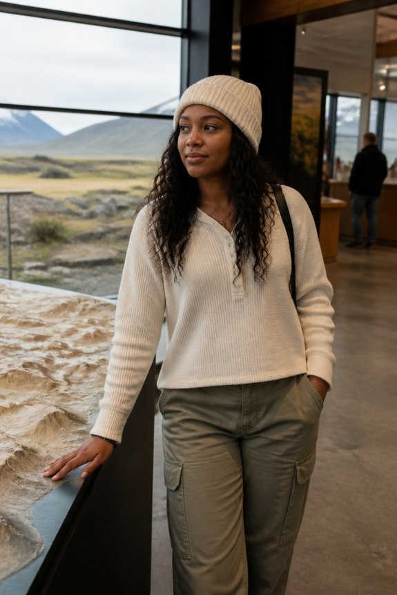 casual warm winter outfit