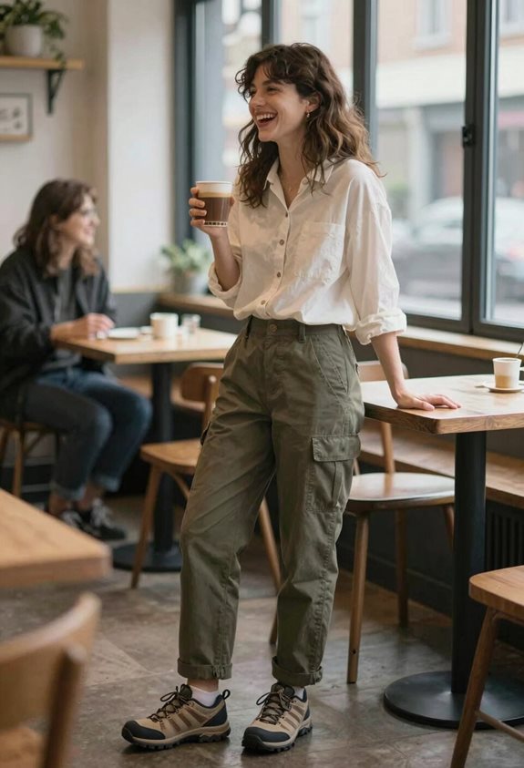 casual winter outdoor outfit