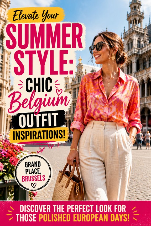 chic belgian summer fashion