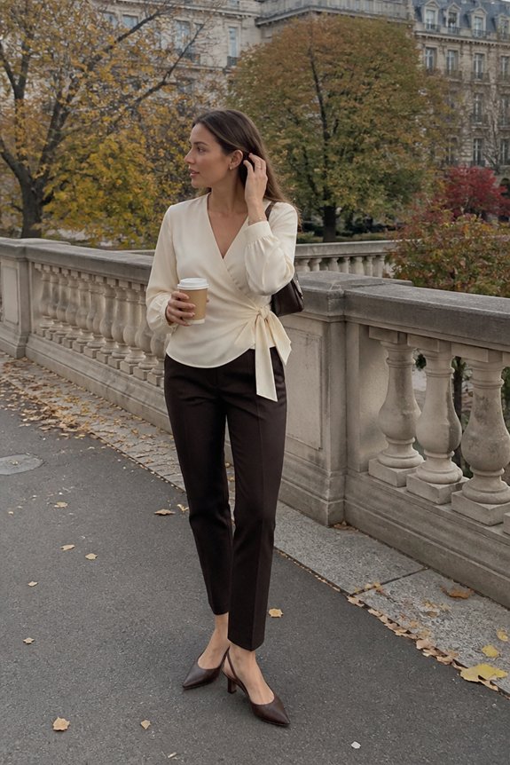 chic business casual ensemble