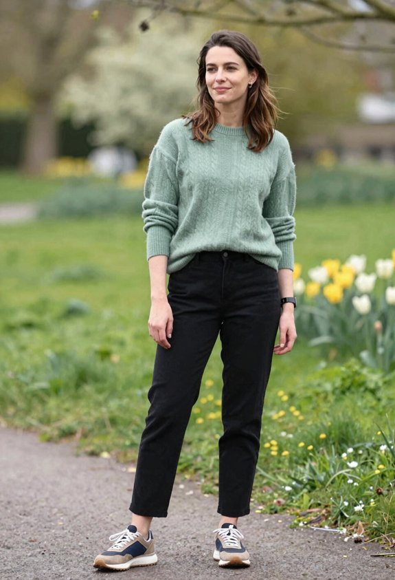 chic casual autumn outfit