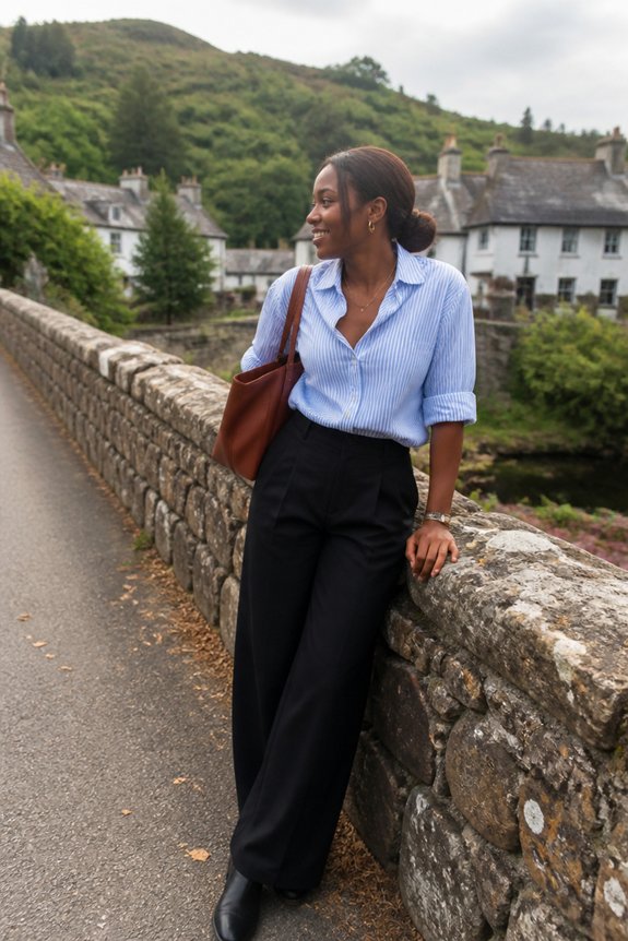 chic casual city outfit