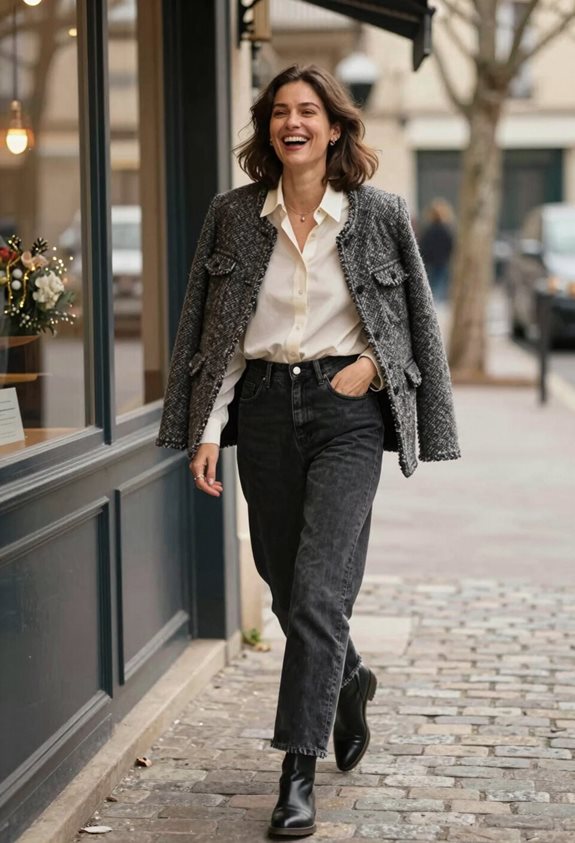 chic casual elegance ensemble