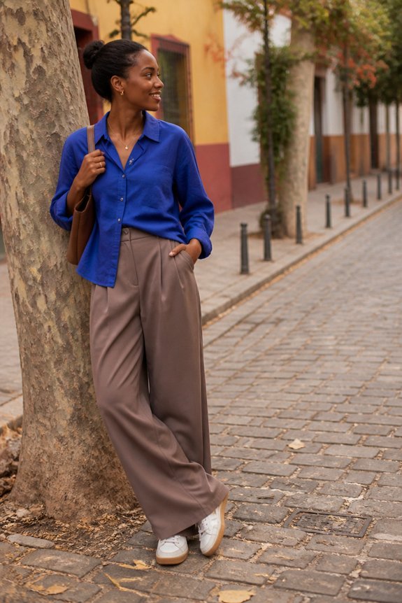 chic casual office outfit