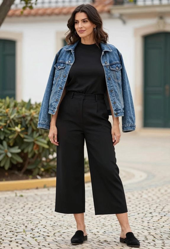 chic casual outfit combination
