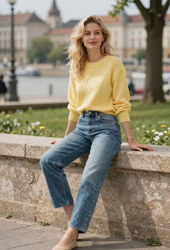 chic casual spring outfit