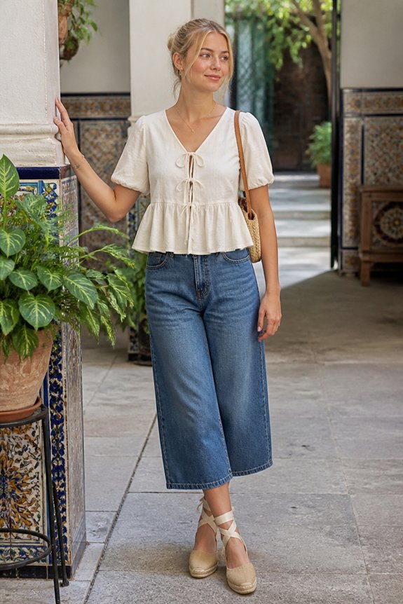 chic casual summer outfit