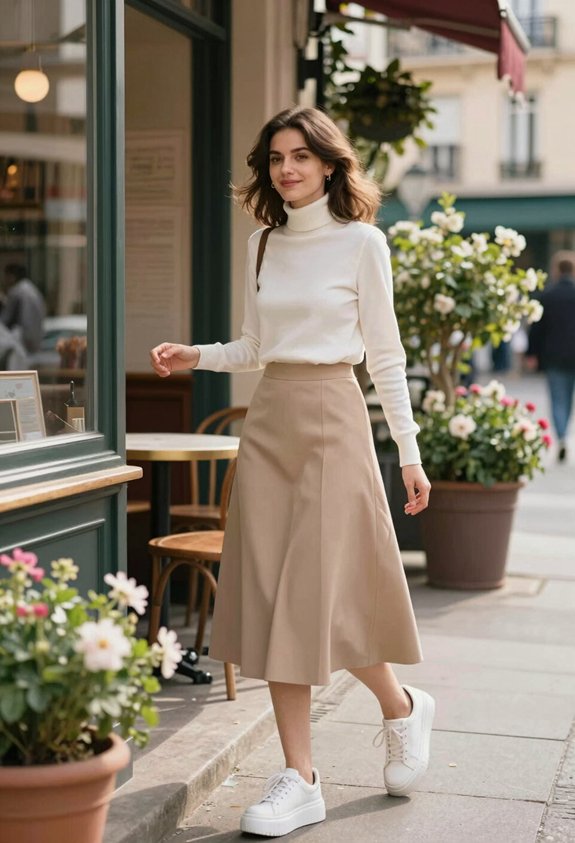 chic casual winter outfit