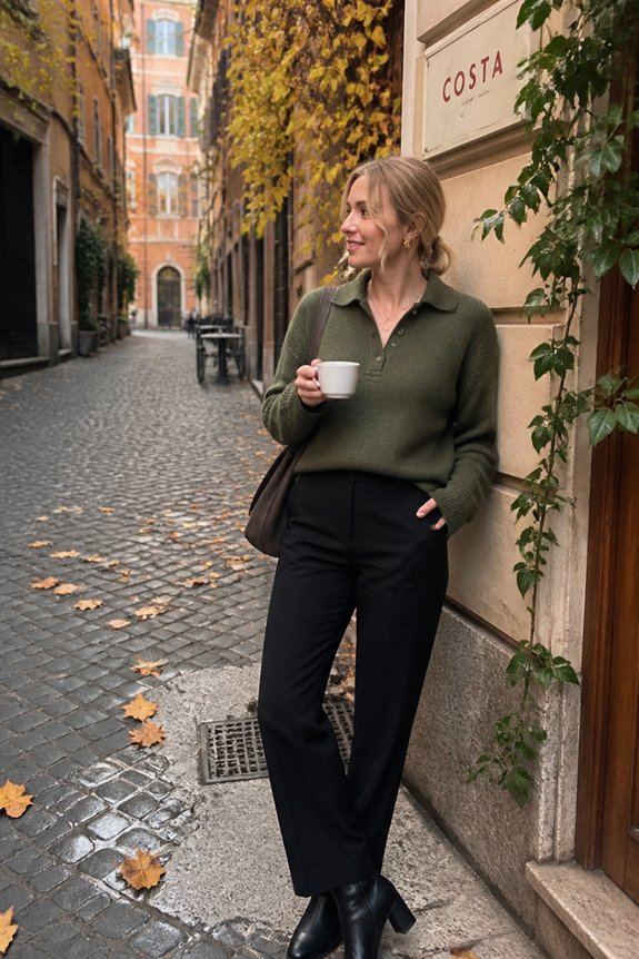 chic city casual ensemble