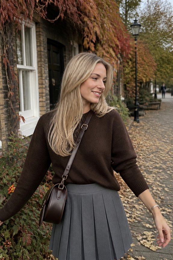 chic cozy elegant ensemble