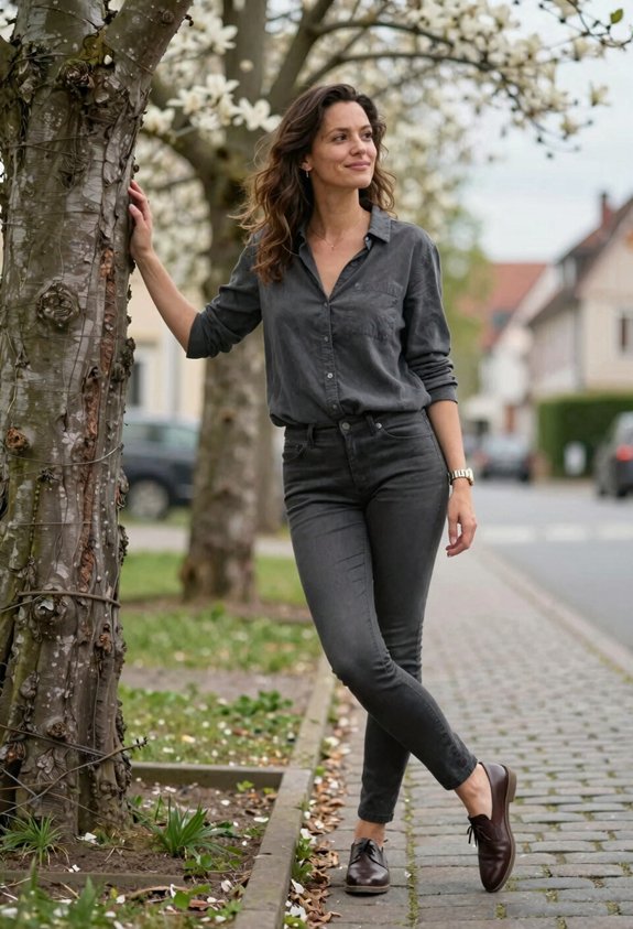 chic evening outfit ensemble