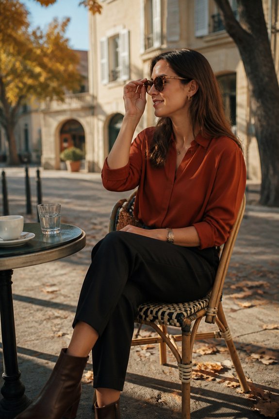 chic fall office attire