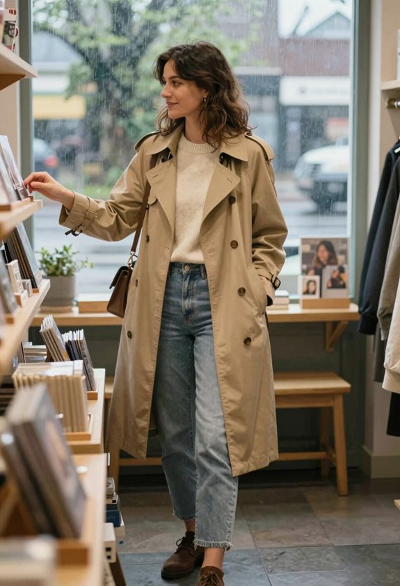 chic layered casual outfit