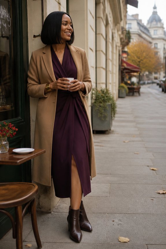 chic layered fall outfit