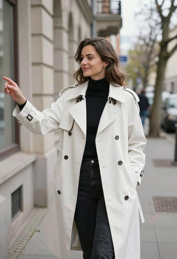 chic layered winter outfit