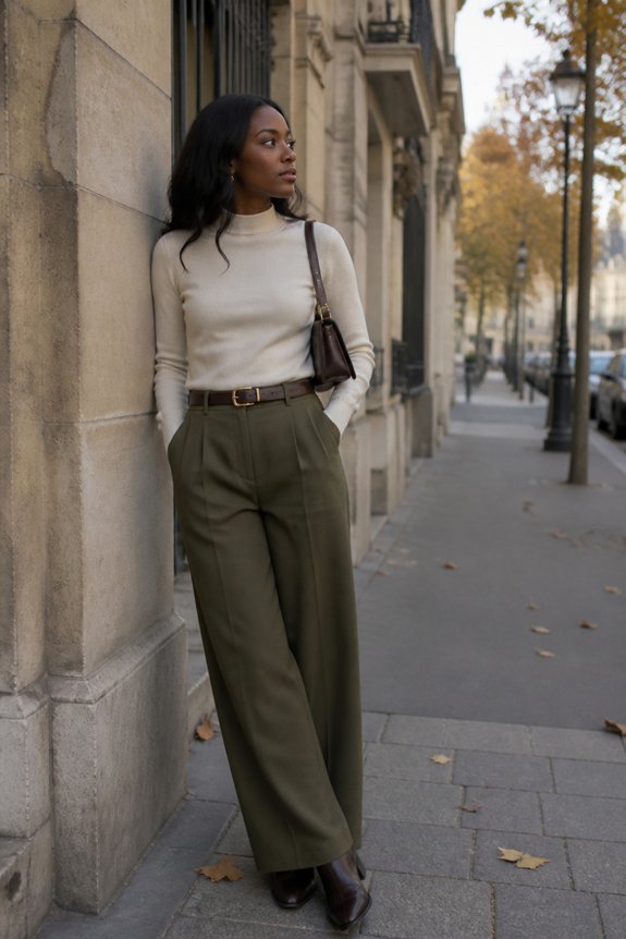 chic neutral city look