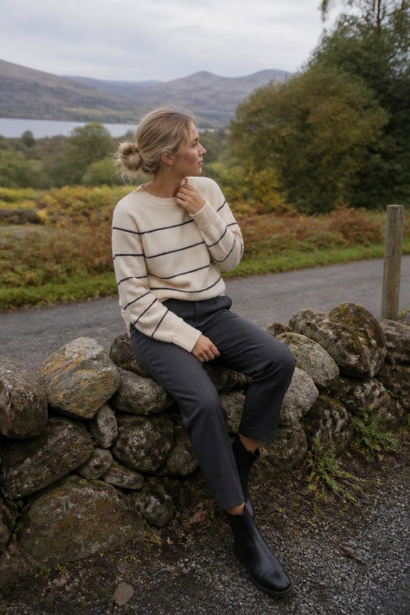 chic rain ready winter ensemble