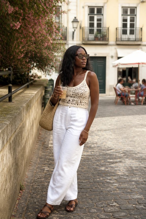 chic summer casual ensemble