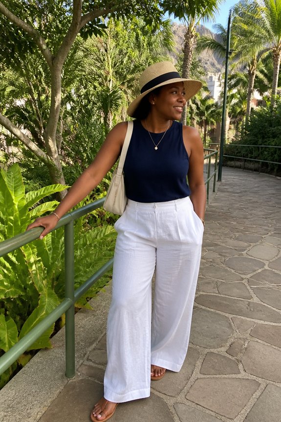 chic summer casual ensemble
